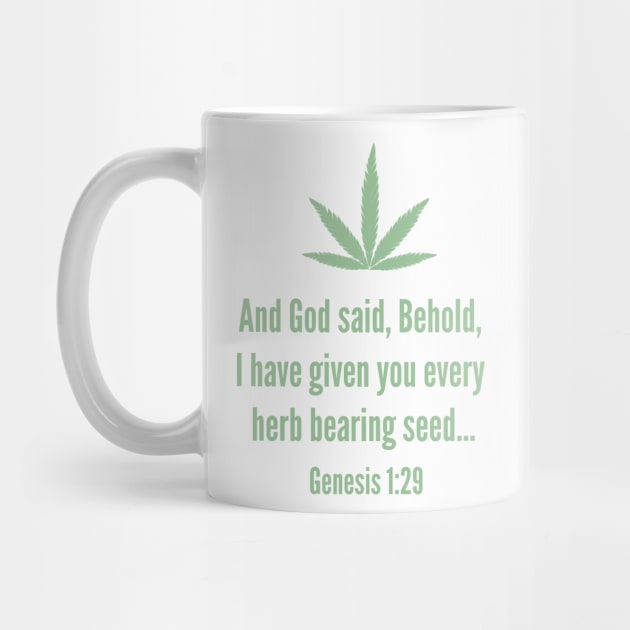 Genesis 1:29 by cannabijoy